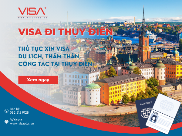 Visa đi Thụy Điển - Thủ tục xin visa du lịch Thụy Điển - Visa plus