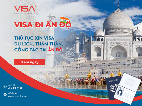Visa đi Ấn Độ - Thủ tục xin visa du lịch Ấn Độ - Visa plus