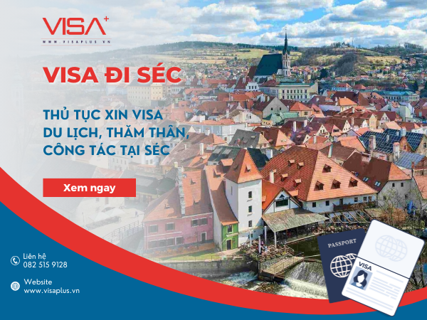 Visa đi Séc - Thủ tục xin visa du lịch Séc - Visa plus